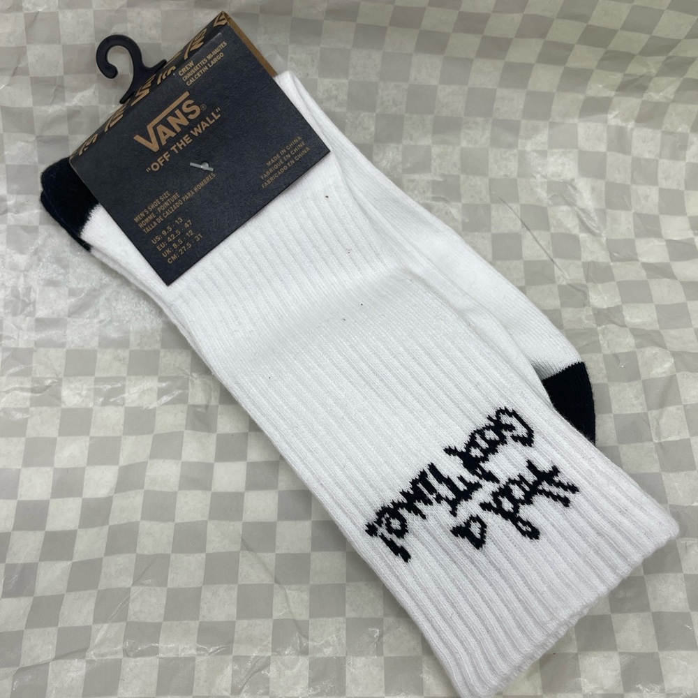 VANS "Off The Wall" Crew socks 
New with the tag authentic Vans socks (1 pair)